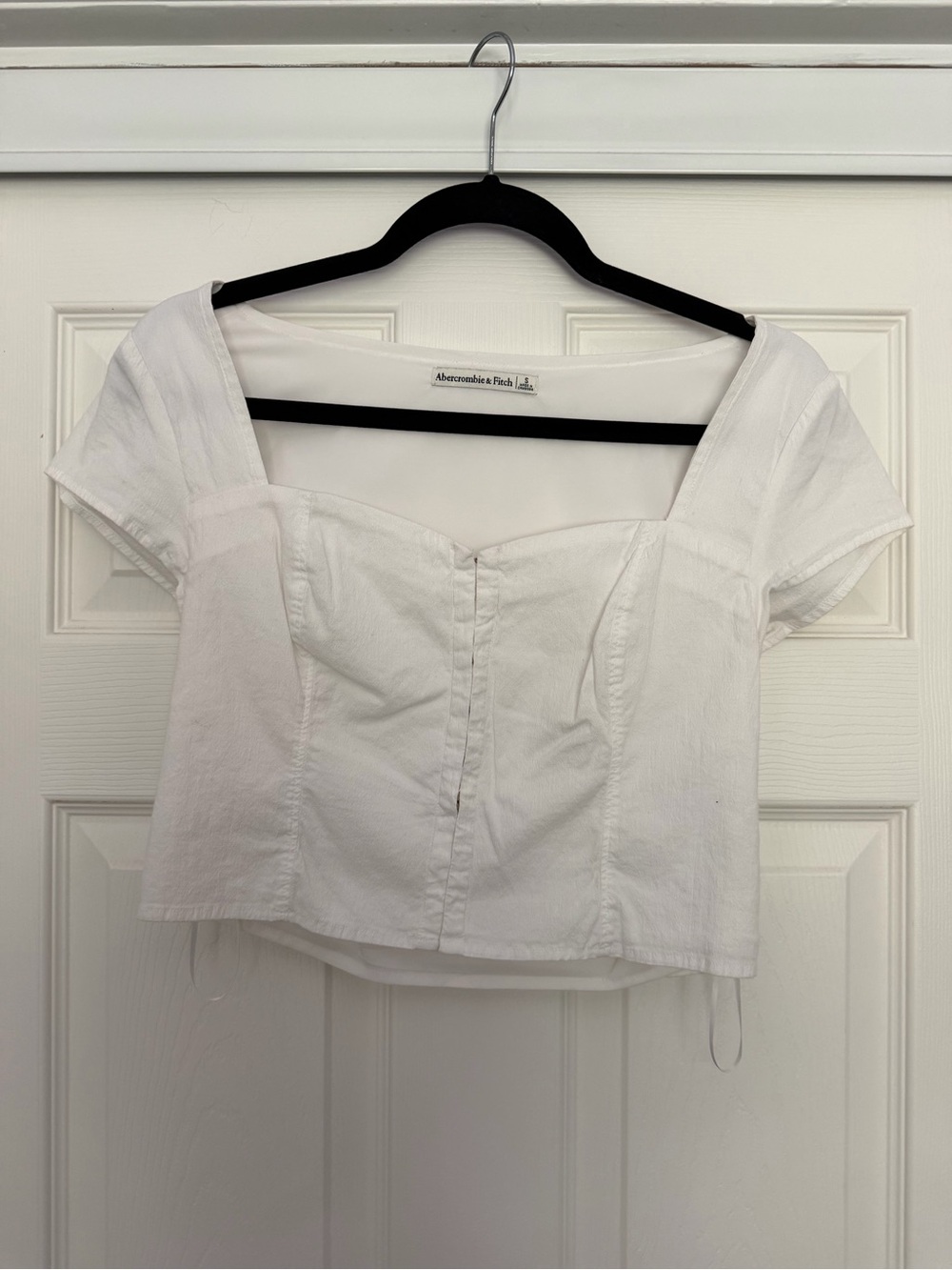 Abercrombie white top size small